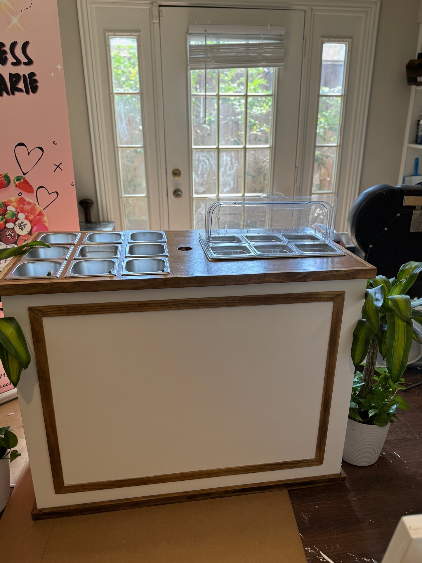 Custom Mobile Snack Cart Great For Pancake or Charcuterie Businesses for Nicole Perkins