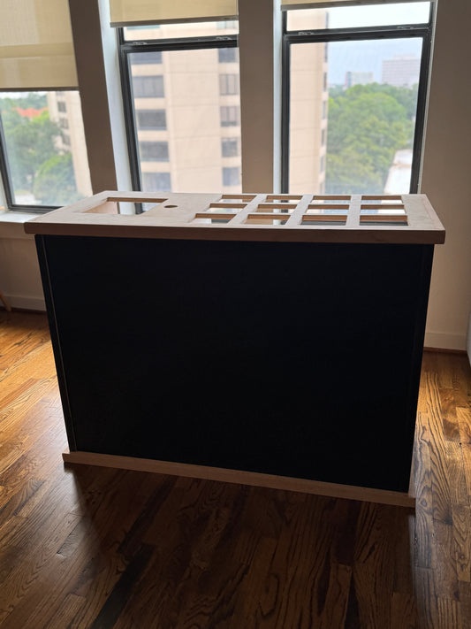 Custom Mobile Snack Cart/ Two Color Choices