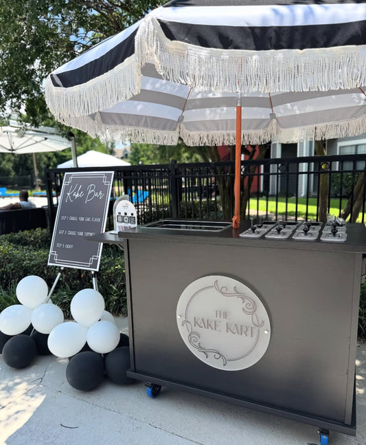 Custom Mobile Snack Cart Great For Pancake or Charcuterie Businesses for Nicole Perkins