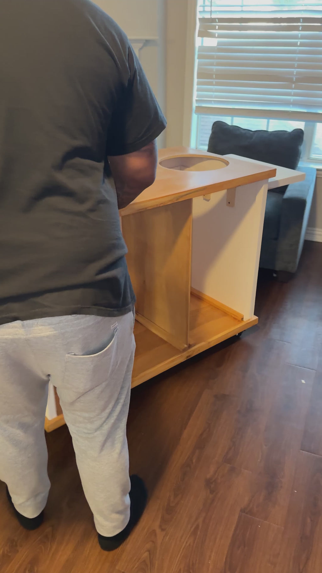 Foldable Charcuterie Cart